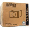 Absolute USA PSEB12BK Single 12-Inch Ported Subwoofer Enclosure with Black
