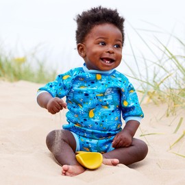 Splash About Happy Nappy Crocodile Swamp Swimming Costume 3-8 Months