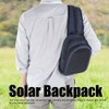 10W 5V Portable Lightweight Emergency Backpack with Solar Panel Charging