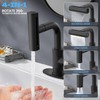 FROPO Bathroom Sink Faucet with Pull Down Sprayer - Matte