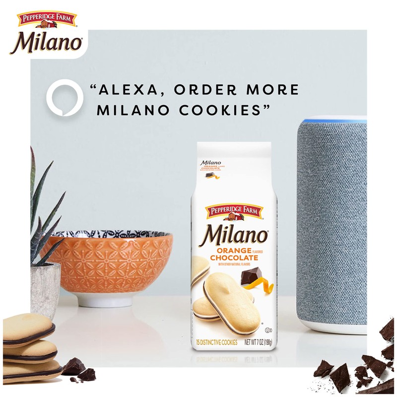 Pepperidge Farm Milano Cookies, Chocolate Orange, 7 Oz Bag