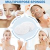 300 Count Compressed Facial Sponges Natural Face Sponges for Cleansing