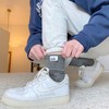 Ok. Grounding Socks Grey L - Faraday Earthing Silver Conductive