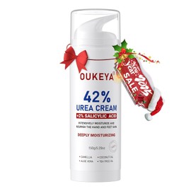 OUKEYA Urea Cream 42% plus Salicylic Acid 2% Intensive Repair Treatment for Cracked Skin on Hands
