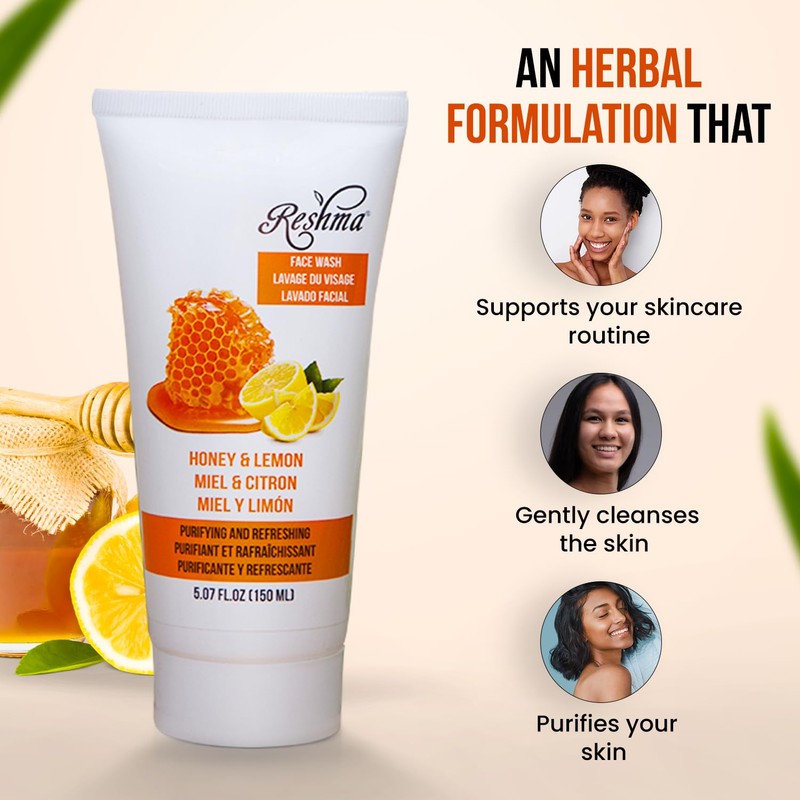 Reshma Beauty Honey & Lemon Face Wash for All Skin