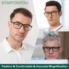 STARTONYOU 4 Pack Reading Glasses Men Readers Anti Blue Light