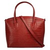 Cluty Genuine Leather Women's Handbag, Made in Italy, Crocodile Shoulder