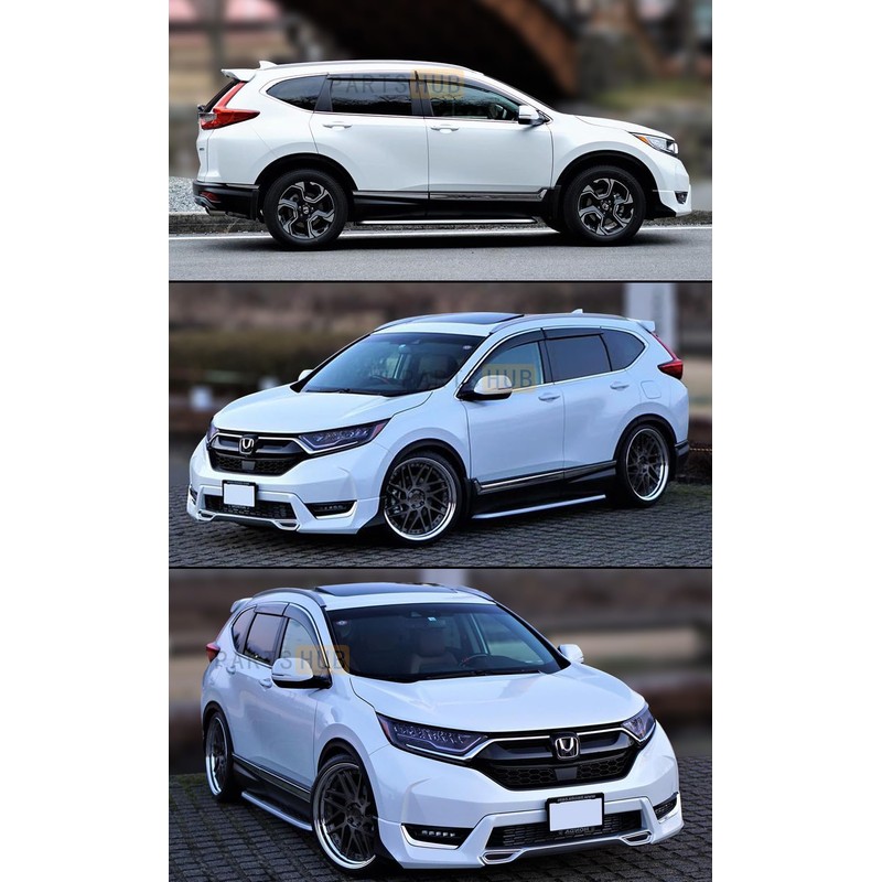 Fits for 2017-2022 Honda CR-V CRV JDM Chrome Trim Smoke