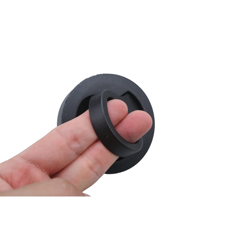 Thorn Boat 2'' Flush Pull Slam Latch Black Plastic Nylon