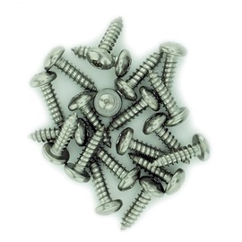 No.4 x 0.375 (2.9mm x 9.5mm) TX Pan Self-Tapping Screw - Stainless Steel (A2) (Pack of 20)