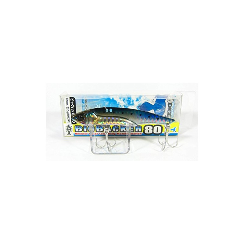 JACKALL(ジャッカル) ミノー メタルバイブレーション ビッグバッカー80 82mm 25.5g イワシ/ボーダーホロ ルアー