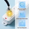 MAXKOSKO 15A 120V Thermostatically Controlled Outlet Extension Cord