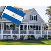 2×3 FT Nicaragua Flag,Medium 60×90 CM Nicaraguan Outdoor Banner,100D Decor,Doube
