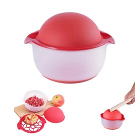 Pomegranate Peeler Silicone Pomegranate Deseeder with Bowl Pomegranate Arils Removal Tool Pomegranate Seeder Remover Anti-Slip Fruit Vegetable Pomegranate Peeling Machine Tools