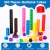 Libima 318 Pcs Math Counting Cubes Building Cubes Set with