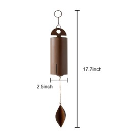Not Available Deep Resonance Serenity Bell Large Wind Chimes for Outside