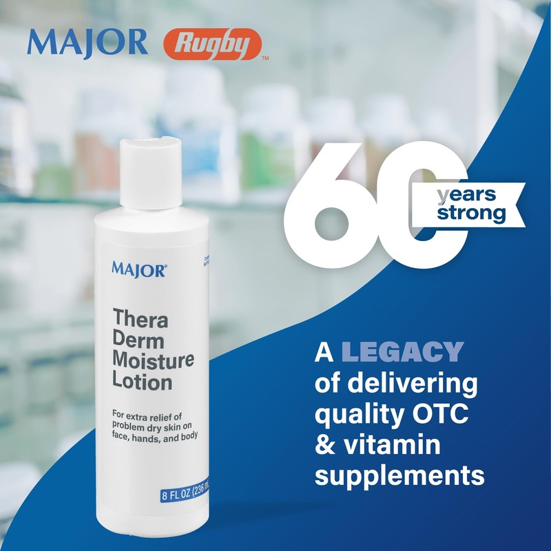 MAJOR Thera Derm Moisture Lotion - Helps Offer Dry Skin