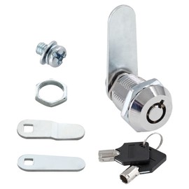 Uenhoy 4 Pack Tubular Cam Locks Keyed Alike, RV Locks Replacement, 1 Inch Cabinet Cam Lock Set for Mailbox Tool Box Vending Machine ATM