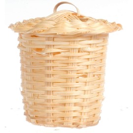 Dollhouse Miniature Laundry Hamper