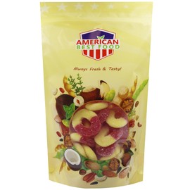 Peach Flavor Gummy Rings (2.5 Pound)