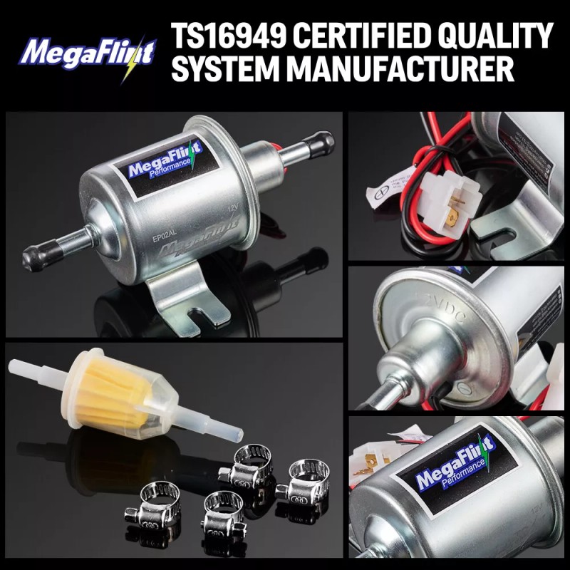 MegaFlint Bravex Universal 2.5-4 PSI Low Pressure Gas Diesel Electric