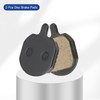 sourcing map 2set Disc Brake Pad 0.82" x 1.08" Semi-Metallic
