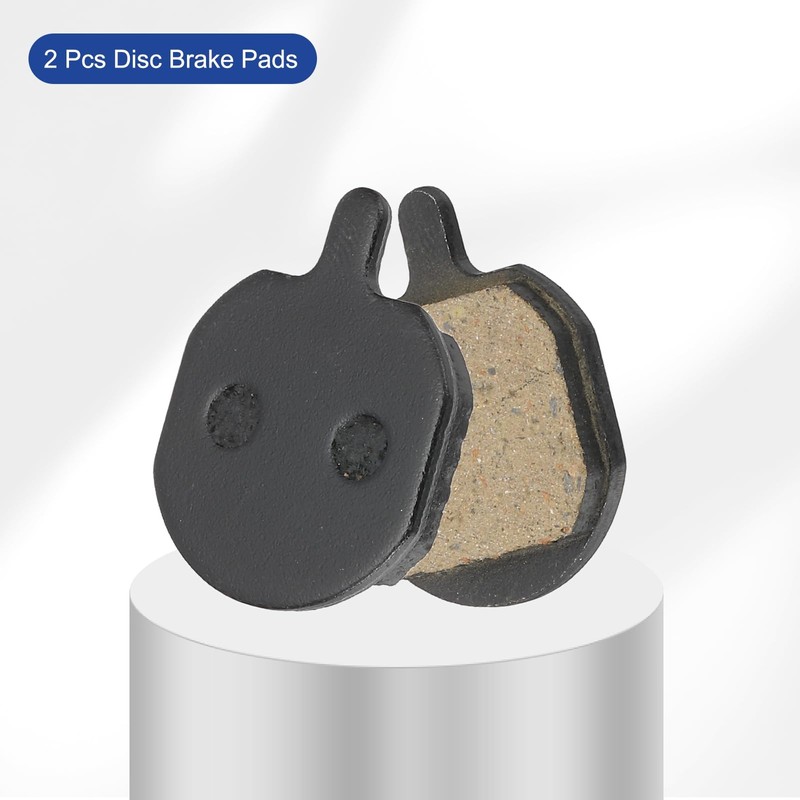 sourcing map 2set Disc Brake Pad 0.82" x 1.08" Semi-Metallic