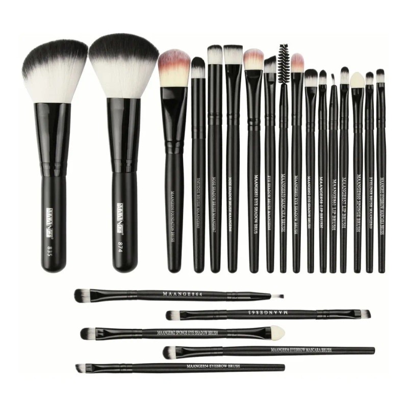 Set de Brochas de Maquillaje Profesional de 22 Piezas para