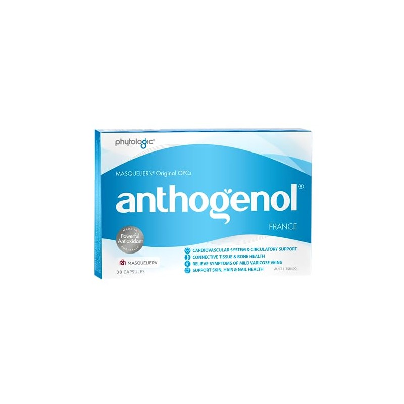 Anthogenol Anthogenol Original 30 Vegetarian Capsules, 30 count