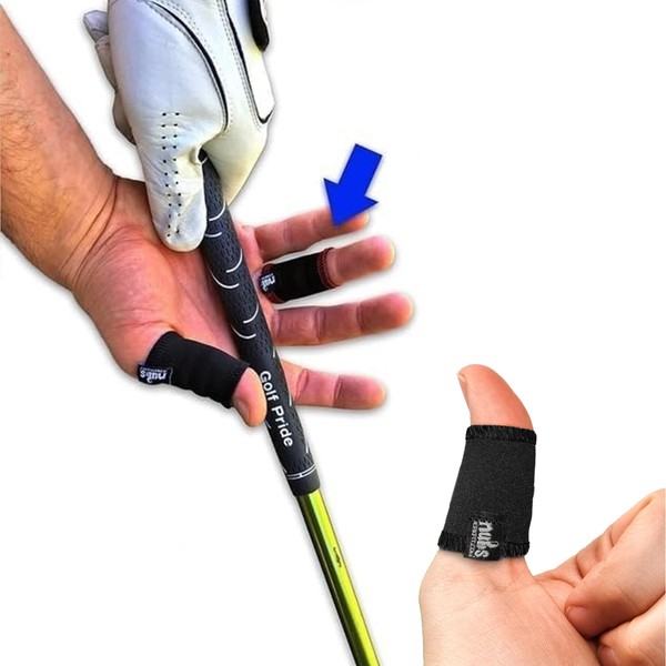 JerkFit NUBS Finger Caddies, Pair (Black, Medium) - Durable Thumb