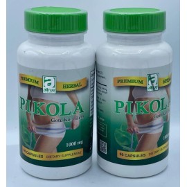 ALLNUE NATURAL pack 2 PIKOLA Gotu Kola Herb 60 caps dietary supplement bajar peso mujer dieta