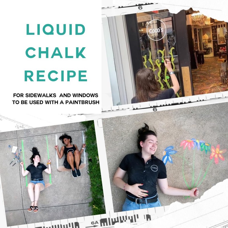 Coco's Chalky Powder Paint Additive, Non-Toxic, 4 Recipe Types, Quart