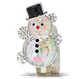 Crystal Snowman Wallflowers Scent Control Nightlight Fragrance Plug, 1 count