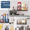 LIFEFAN Magnetic Basket Fridge Large Magnetic Pen Holder Whiteboard Metal