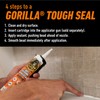 Gorilla Waterproof Caulk & Seal Silicone Sealant, 10oz Cartridge (Pack