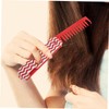 Outanaya Folding Travel Hair Comb Portable Wide Tooth Design Static