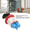 10PCS Electrical Circuit Breaker Lockout PIS Pin Inward Miniature Insulation