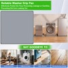 Xixter Washing Machine Pan 27x27 – Silicone Washer Tray &