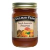 Dillman Farm Peach Amaretto Preserves, 16oz (Pack of 6)
