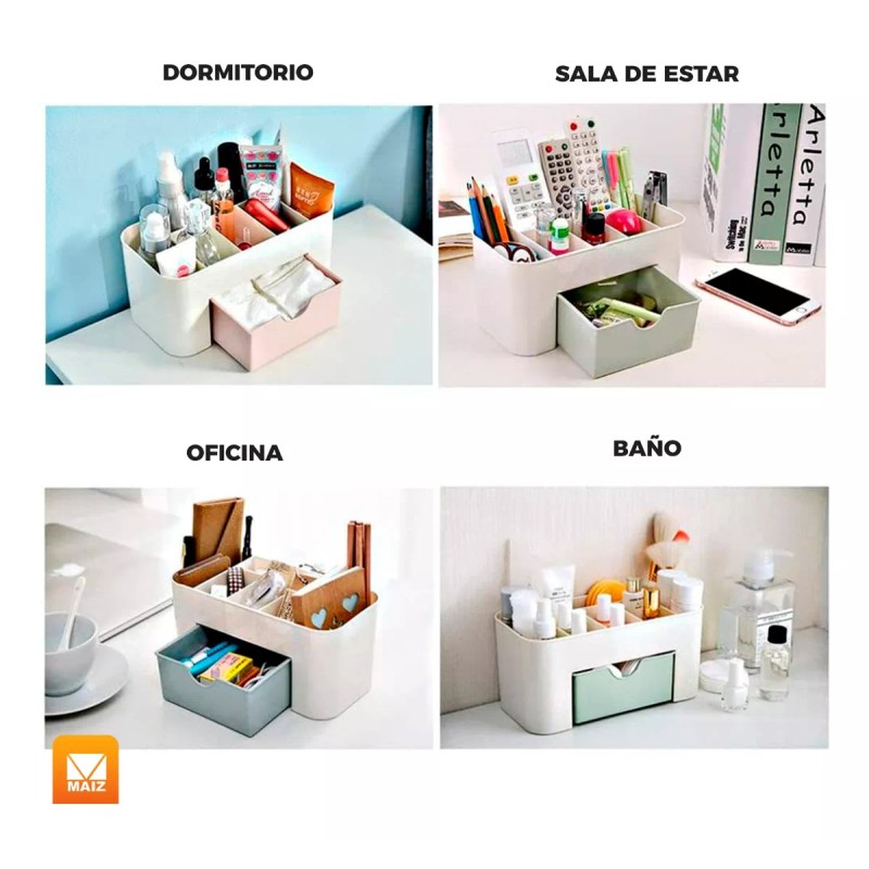 Maíz Organizador Caja Maquillaje Cosmeticos Joyero Cajon Tocador