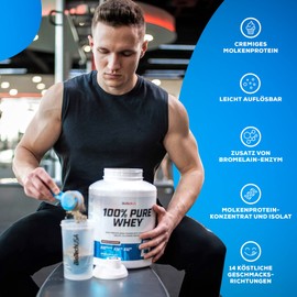BioTechUSA 100% Pure Whey Premium Protein Isolate Powder with Additional Amino Acids, Free from Gluten, Palm Oil and Aspartame