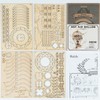 Rolife 3D Wooden Model Puzzle Kit Toy for Adults Youth