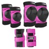 NHH Skateboard Knee Pads Set - 6 In 1 Protective