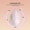 KYSONA 57° Ergonomic Wireless Rechargeable Mouse, Vertical Quiet Ergo Mouse,