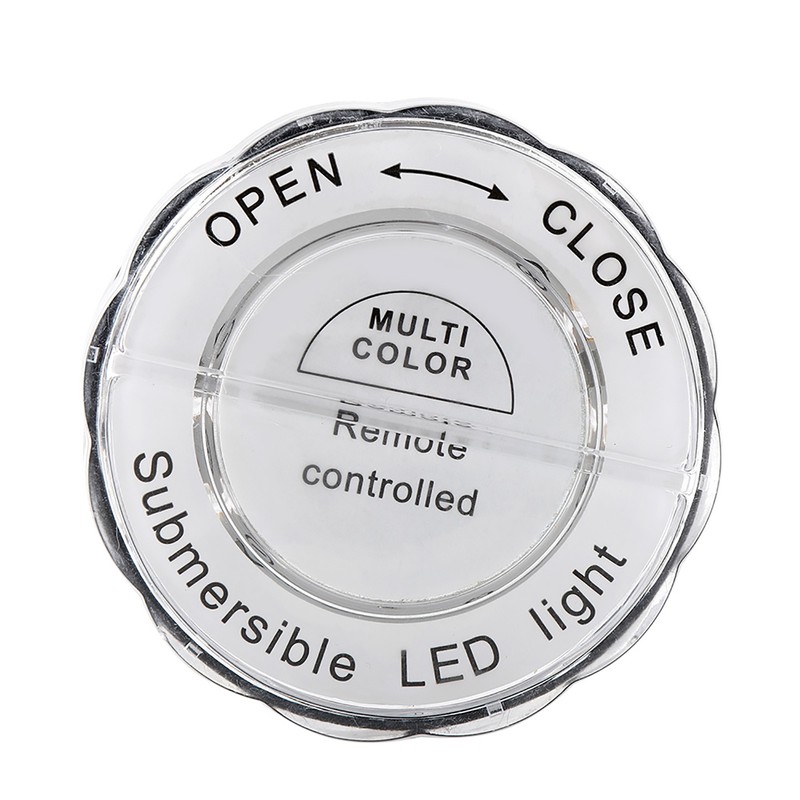 LED Multi color Waterproof Lamp with Remote Controller for Party