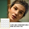 Baluue 100pcs Invisible Hair Nets Elastic Mesh Black Hair Net