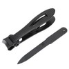 2Pcs/Set Large Stainless Steel Nail Clipper Finger Cutter Trimmer Nail