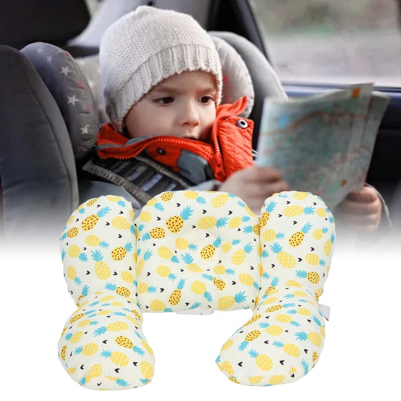 Infant Head Neck Support Pillows Comfortable Stable Stroller Safety Pillow