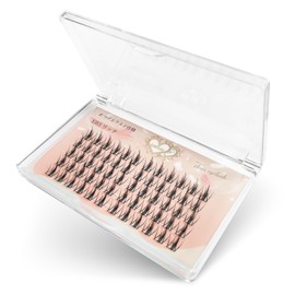 CLEAREYELASH Partial False Eyelashes, Large Capacity, 60 pcs, Korea, Natural, 3D Dimensional, Matsueku Self (E03 Rich)