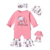AGAPENG Baby Girl Clothes Preemie Clothes Girl hi I'm new